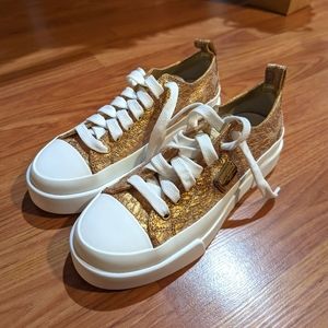 Dolce & Gabbana brocade low-top sneakers